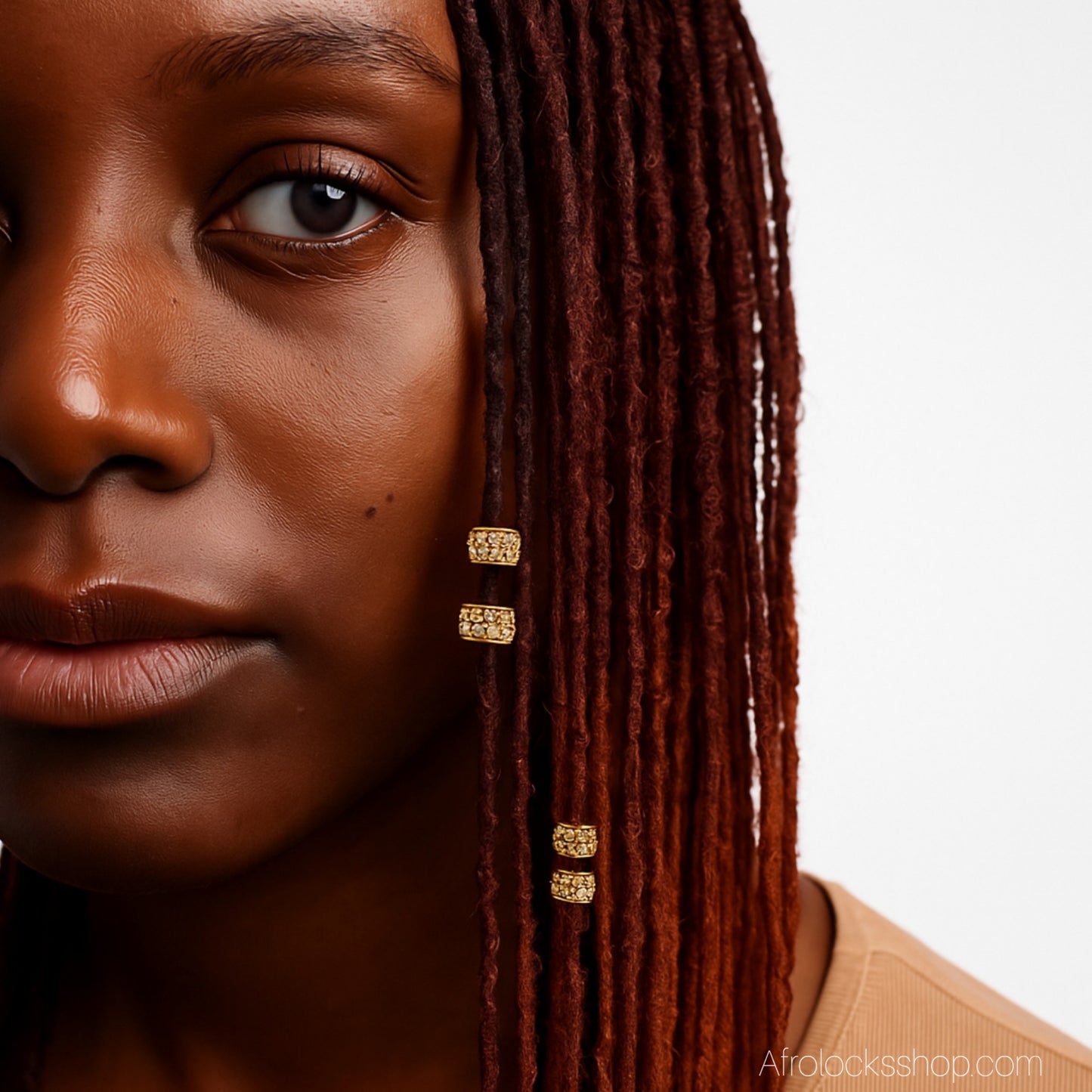 Perles Strass 5×7 mm (trou 2 mm) – Lot de 20 ✨ Doré ou Argenté