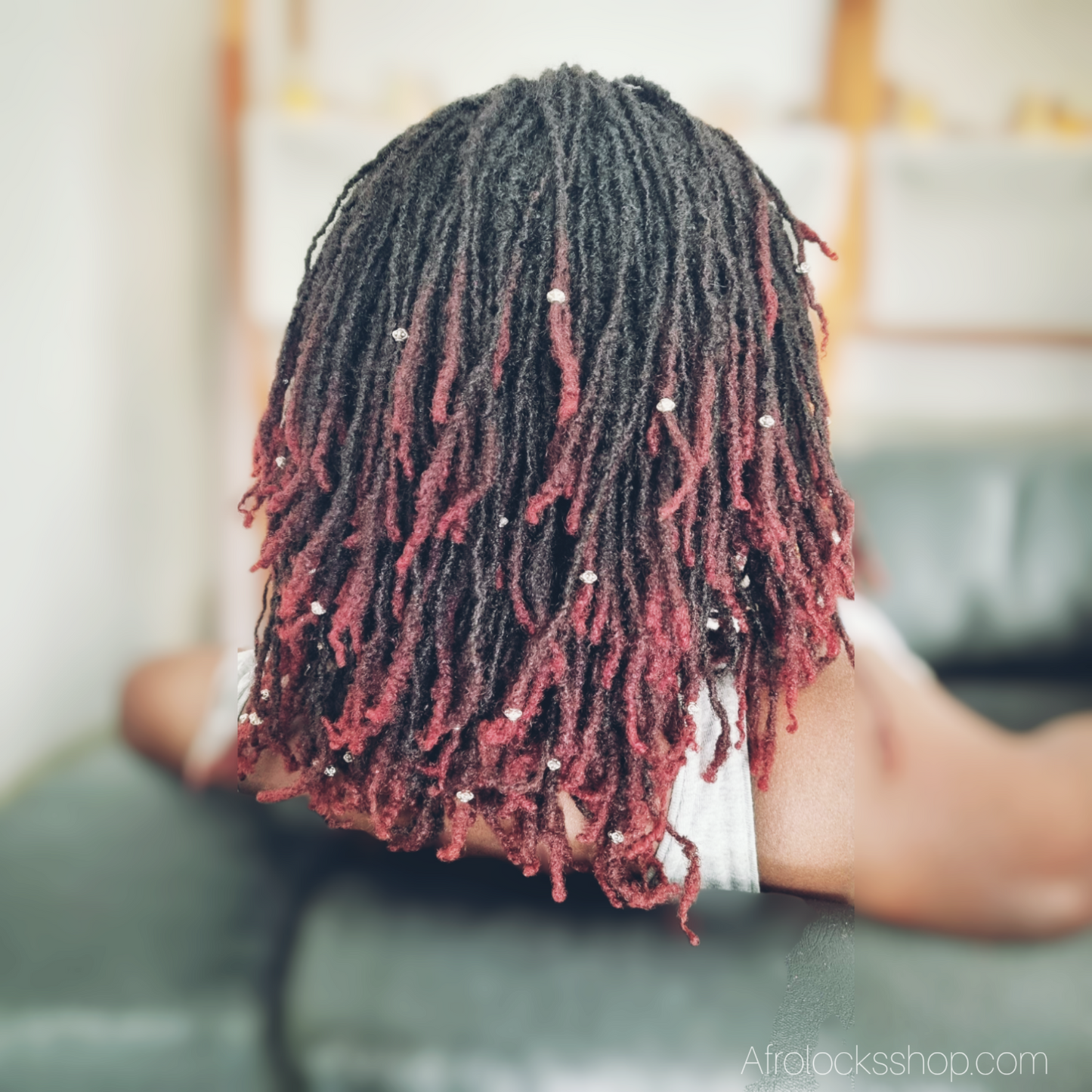 Perles en zinc Ø 6 mm (trou 2 mm) – Lot de 100 – pour tresses, microlocks & sisterlocks