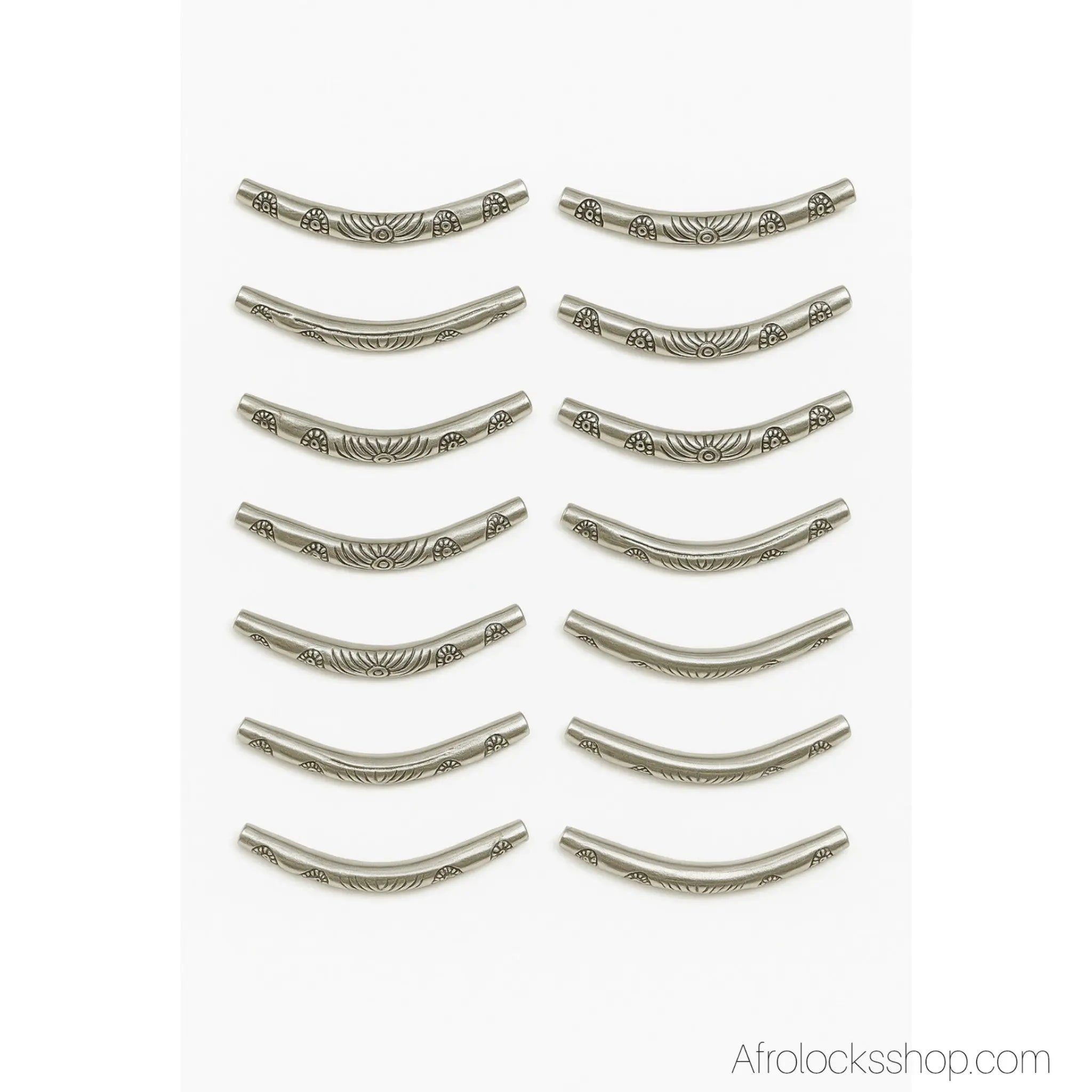 Perles_metal_courbees_sisterlocks_microlocks_2mm_3 - Afro Locks Shop