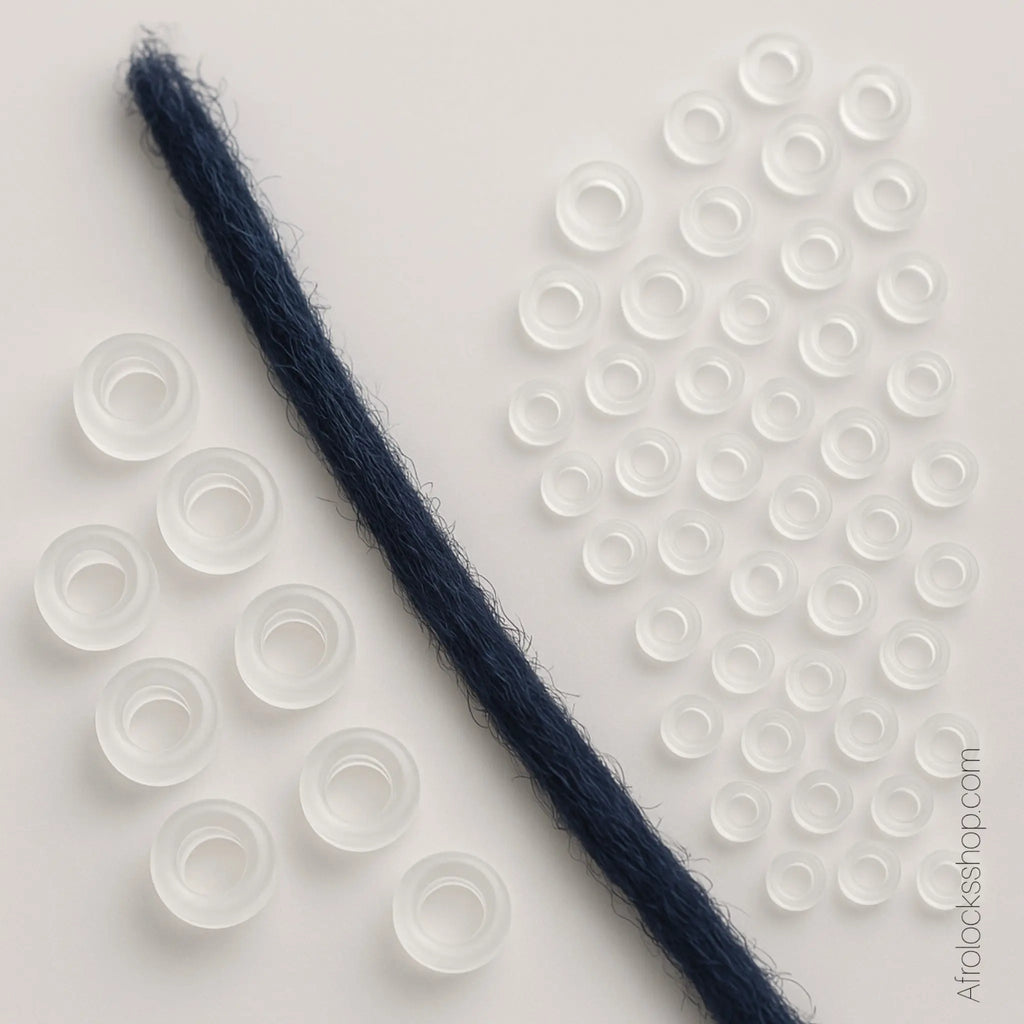 Perles_rondes_transparentes_cheveux_microlocks_3 - Afro Locks Shop