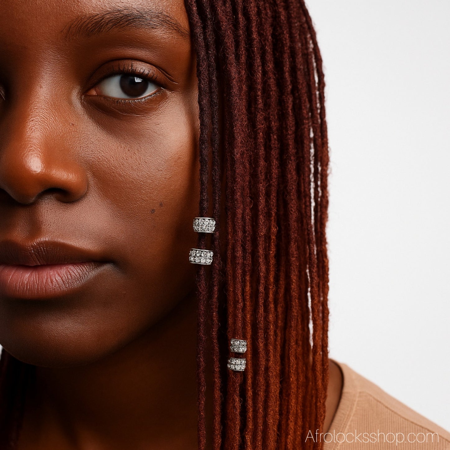 Perles Strass 5×7 mm (trou 2 mm) – Lot de 20 ✨ Doré ou Argenté