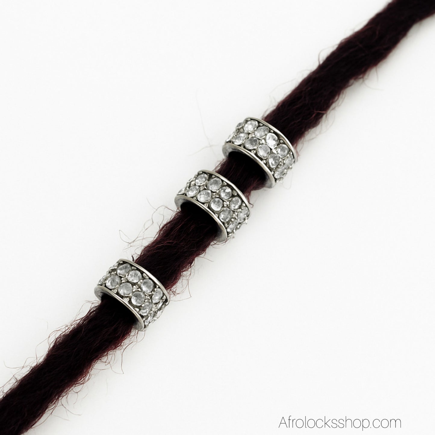 Perles Strass 5×7 mm (trou 2 mm) – Lot de 20 ✨ Doré ou Argenté