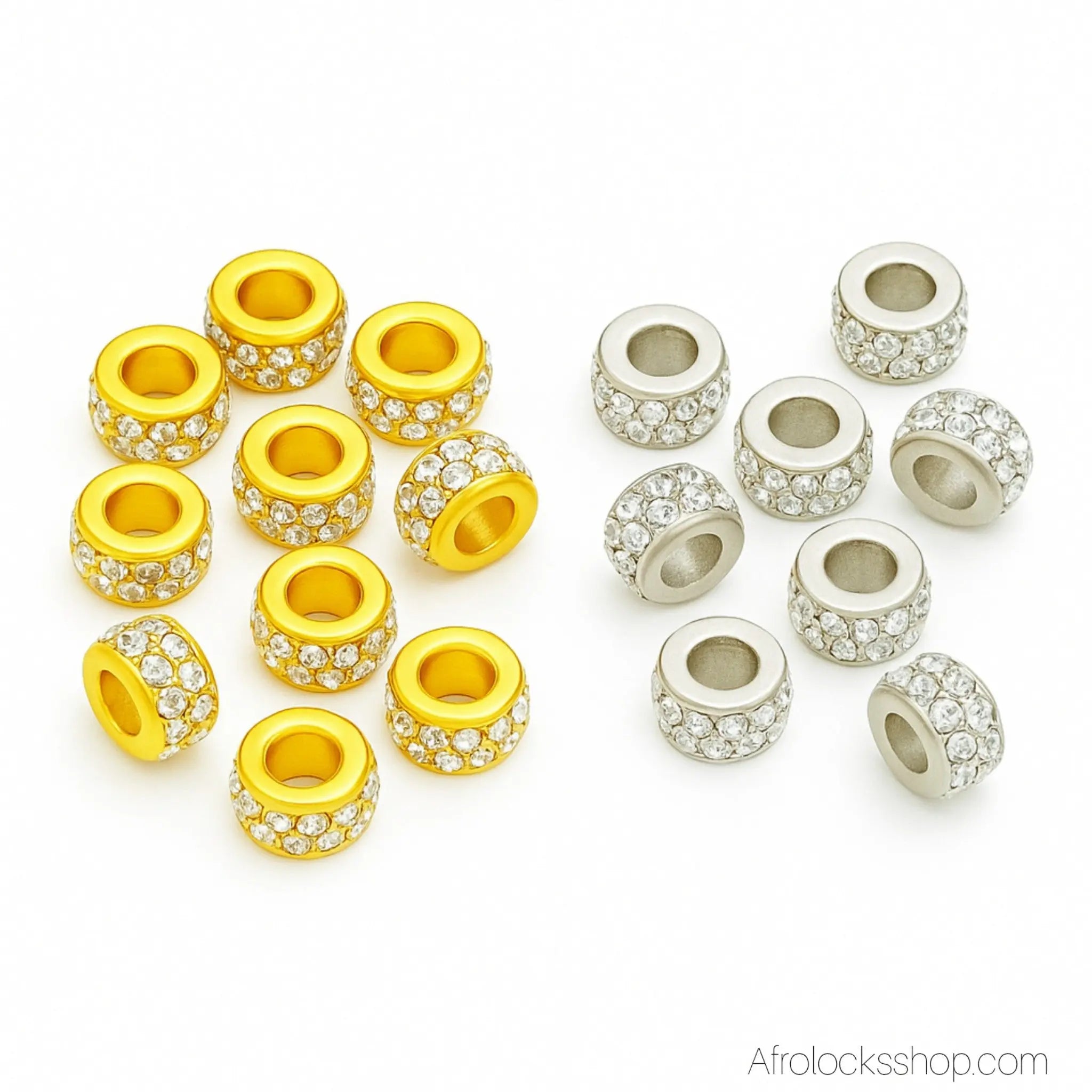 Perles_strass_rondes_chic_tresses_microlocks_6 - Afro Locks Shop
