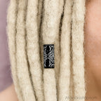 Perles_tubes_tonneau_noir_et_blanc_locks_6_mm_2 - Afro Locks Shop