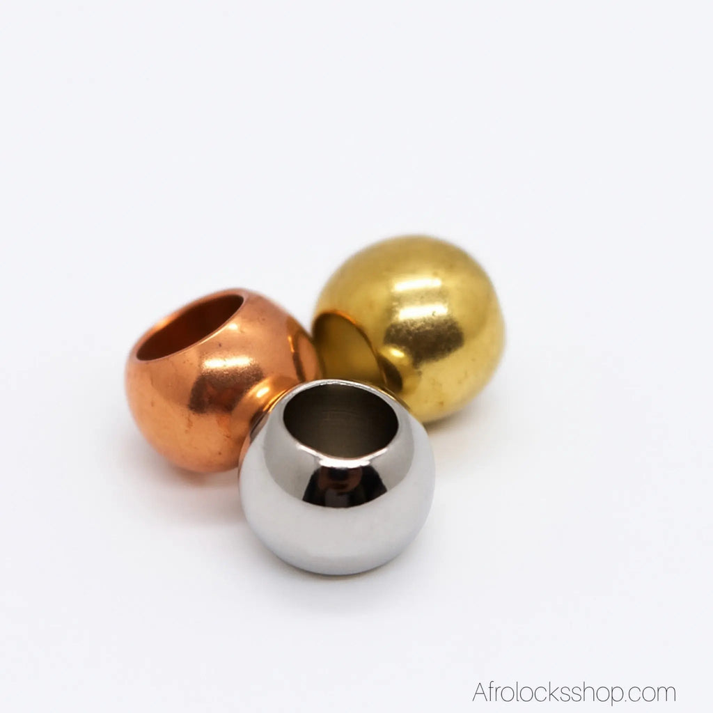 Perlesmetalpourmicrolockslocksargentorrose3 - Afro Locks Shop