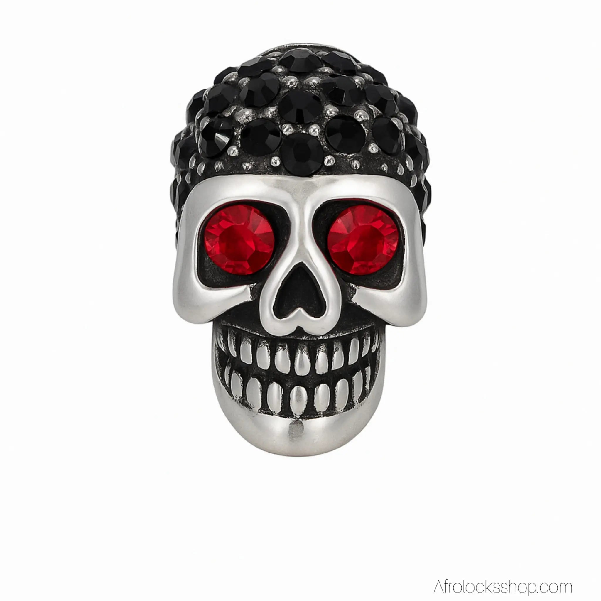 Perletetedemortskullacierinoxydablestrass7 - Afro Locks Shop