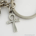 Porte_cles_egyptien_croix_ankh_nefertiti_horus_2 - Afro Locks Shop