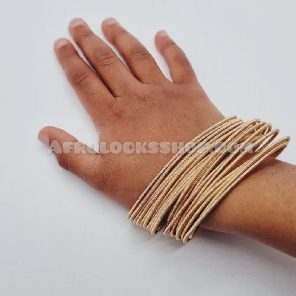 Set_de_10_bracelets_ressort_dor_s_acier_inox_style_cordes_de_guitare_taille_unique_extensible_1 - Afro Locks Shop