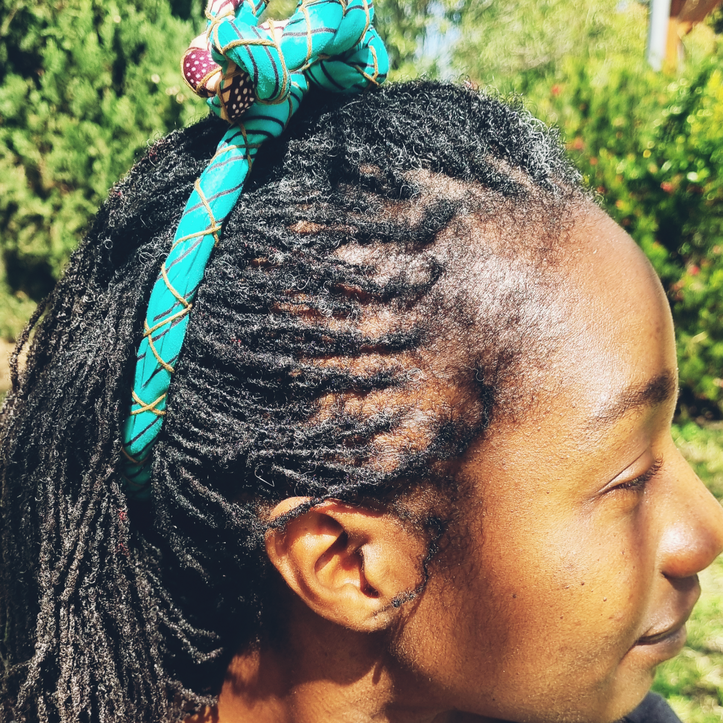 Spirale wax faite main en France – attache réglable pour locks et cheveux volumineux