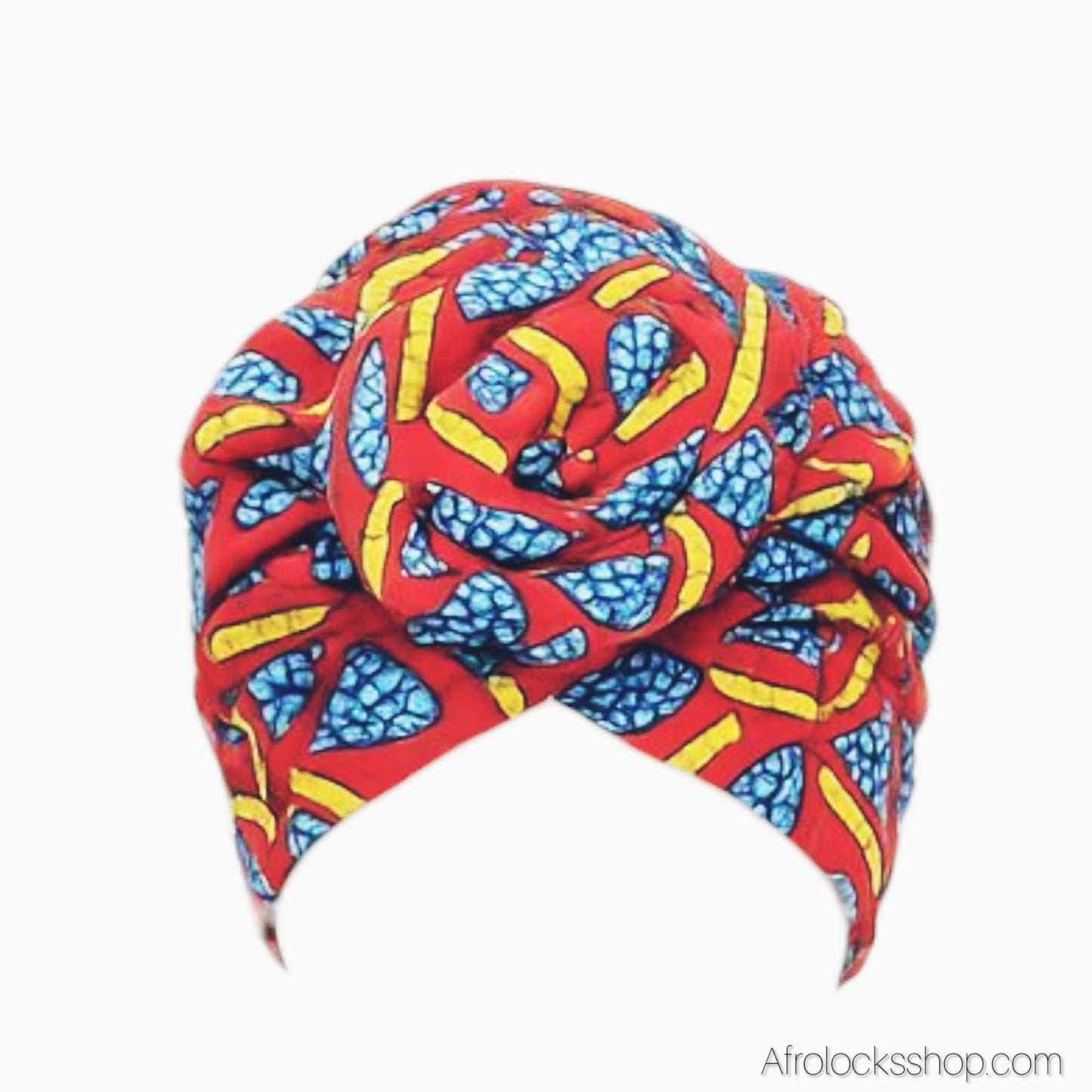 Turban pré-attaché “Rosace” – 13 coloris – Stretch, 100 % polyester 🌸