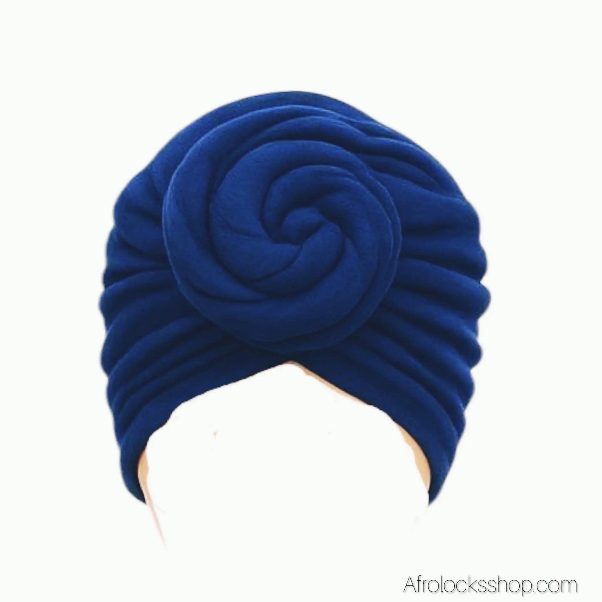 Turbanpreattachefleurspirale6 - Afro Locks Shop