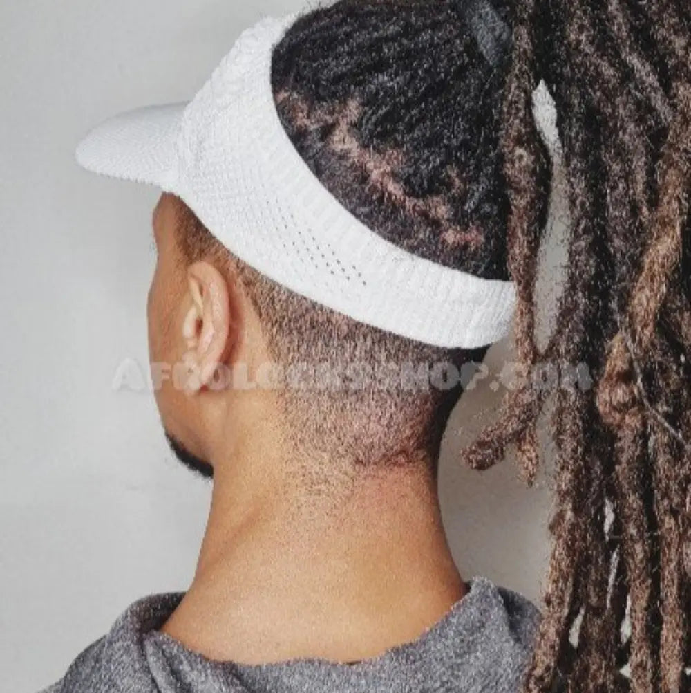 Visiere_unisexe_en_coton_polyester_bande_stretch_pour_locks_tresses_3_couleurs_4 - Afro Locks Shop