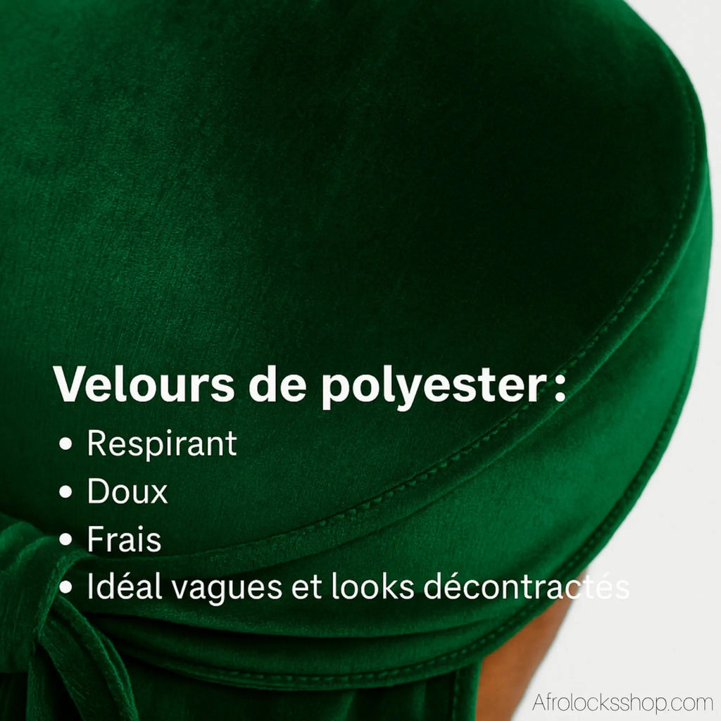 attacher-durag-velours-waves - Afro Locks Shop
