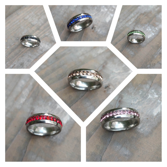 Bague dreadlocks je t'aime - sertie idée cadeau saint valentin noël-SQ0939680