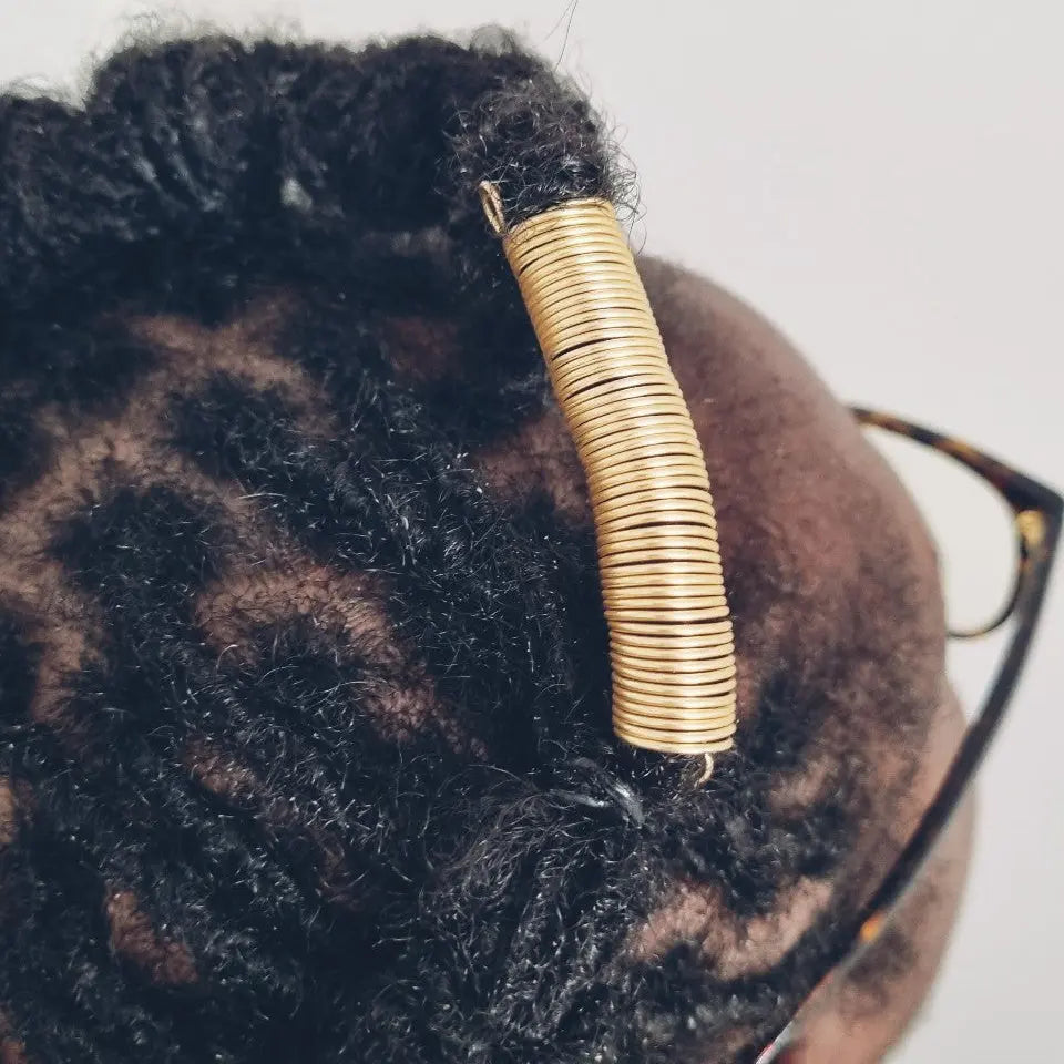 bijoux-dreadlocks-spirale-doree - Afro Locks Shop