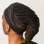 bonnet-bandeau-locks-extensible-noir - Afro Locks Shop