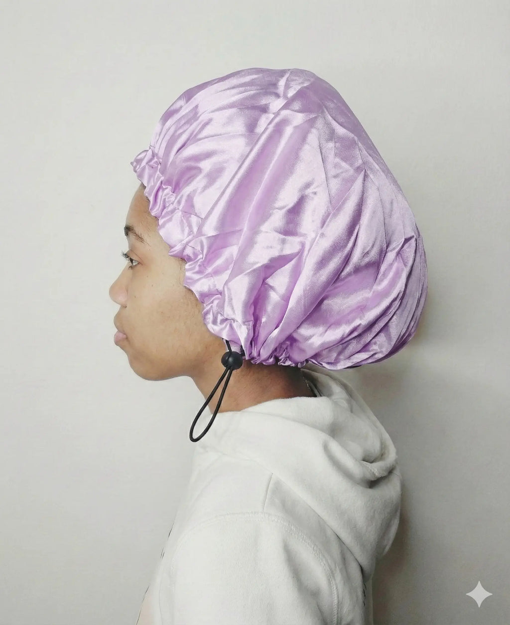 bonnet-satin-reversible-ajustable-rose - Afro Locks Shop