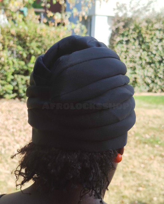 Bonnet plissé rétro pin up-SQ8041110