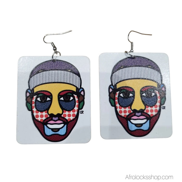 boucles-oreilles-lebron-james - Afro Locks Shop