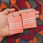 boucles-proverbe-africain-tout-a-une-fin - Afro Locks Shop