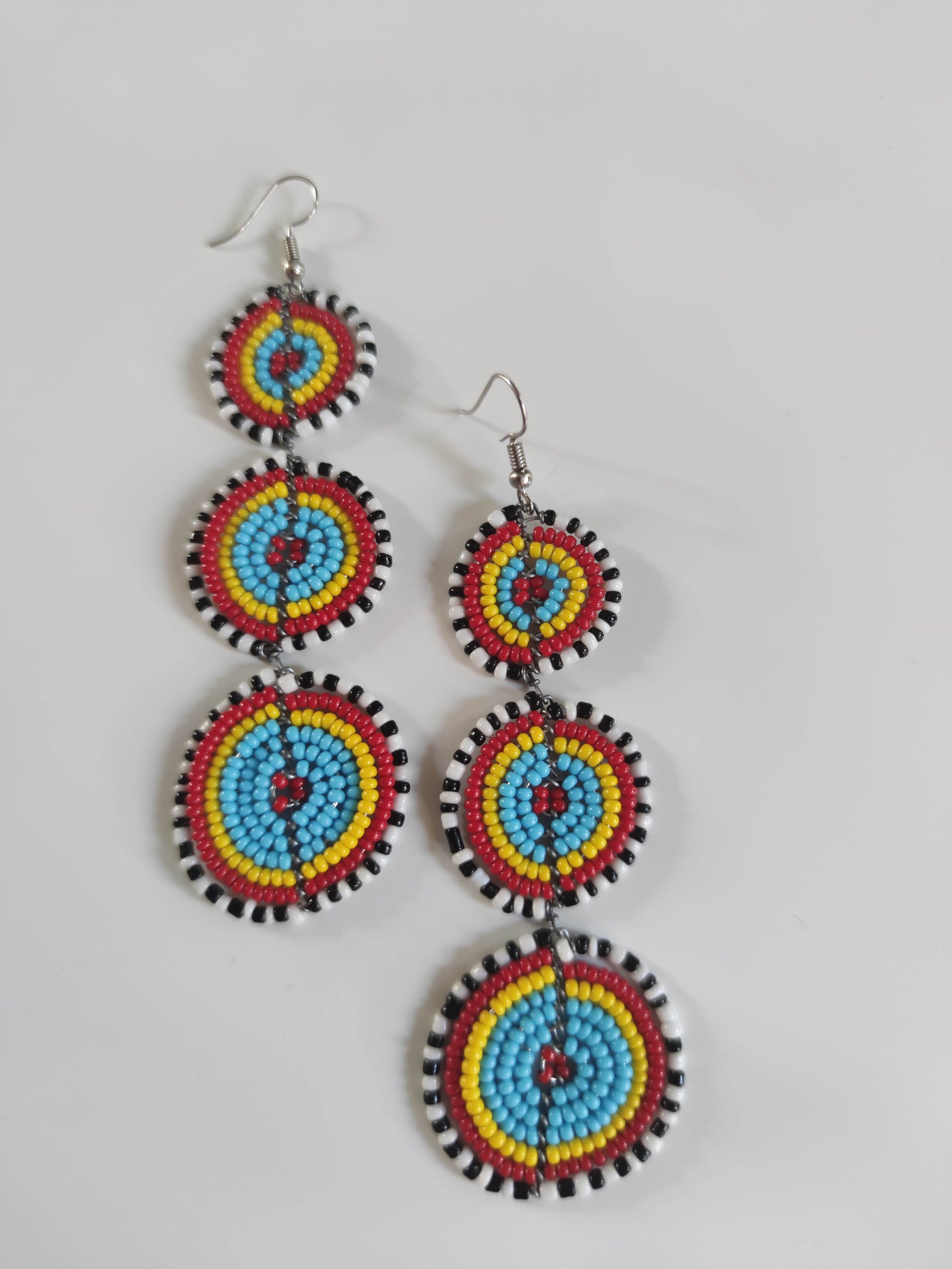 Boucles d'oreilles tribales issues du commerce équitable