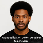 cheveux_afro_avant_utilisation_dun_durag - Afro Locks Shop