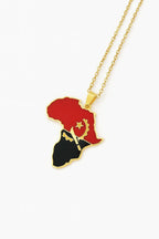 collier-carte-afrique-angola-dore - Afro Locks Shop