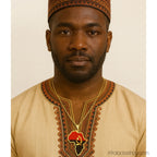 collier-carte-afrique-angola-drapeau - Afro Locks Shop