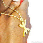 collier-yaz-berbere-acier-inoxydable-dore-2 - Afro Locks Shop