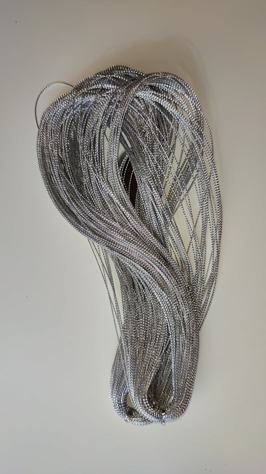 Cordon doré ou argenté - fil décoration cheveux dreadlocks box braids tresses fulani-SQ7796853