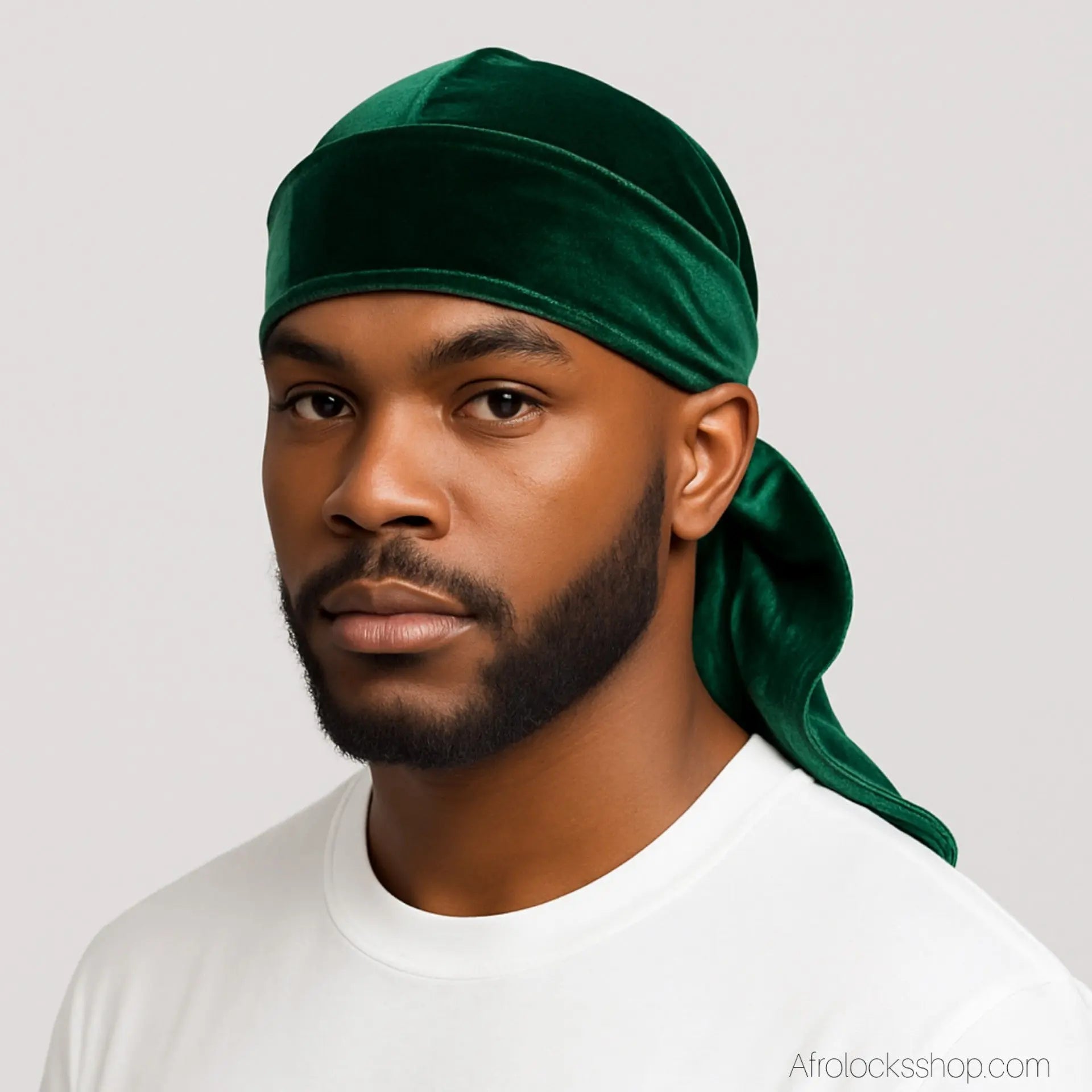 duragveloursqualitepremiumtaillelargevert - Afro Locks Shop