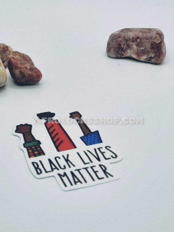 10 stickers waterproof afro