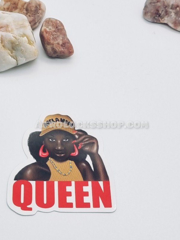 10 stickers waterproof afro