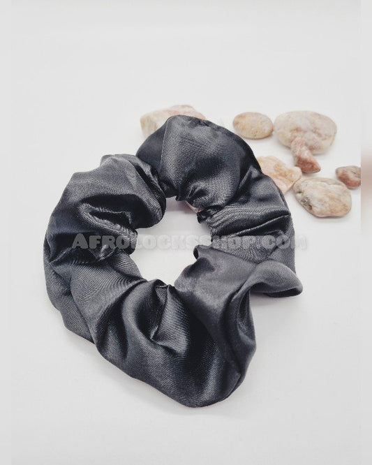 Ensemble chouchou et ruban en satin pour les cheveux