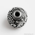 perle-budda-metal-petites-locks - Afro Locks Shop