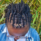 perles-anneaux-microlocks-dore-argente-1 - Afro Locks Shop