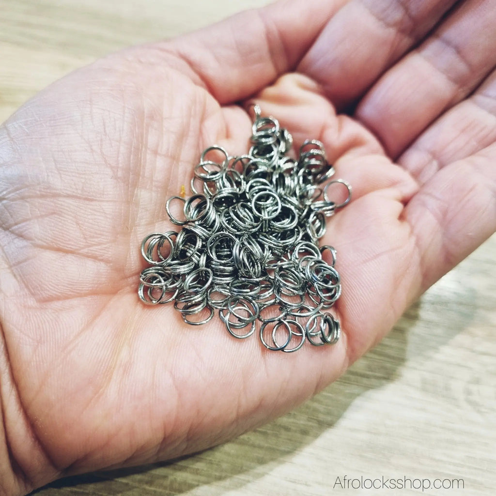 perles-bijoux-microlocks-anneaux - Afro Locks Shop