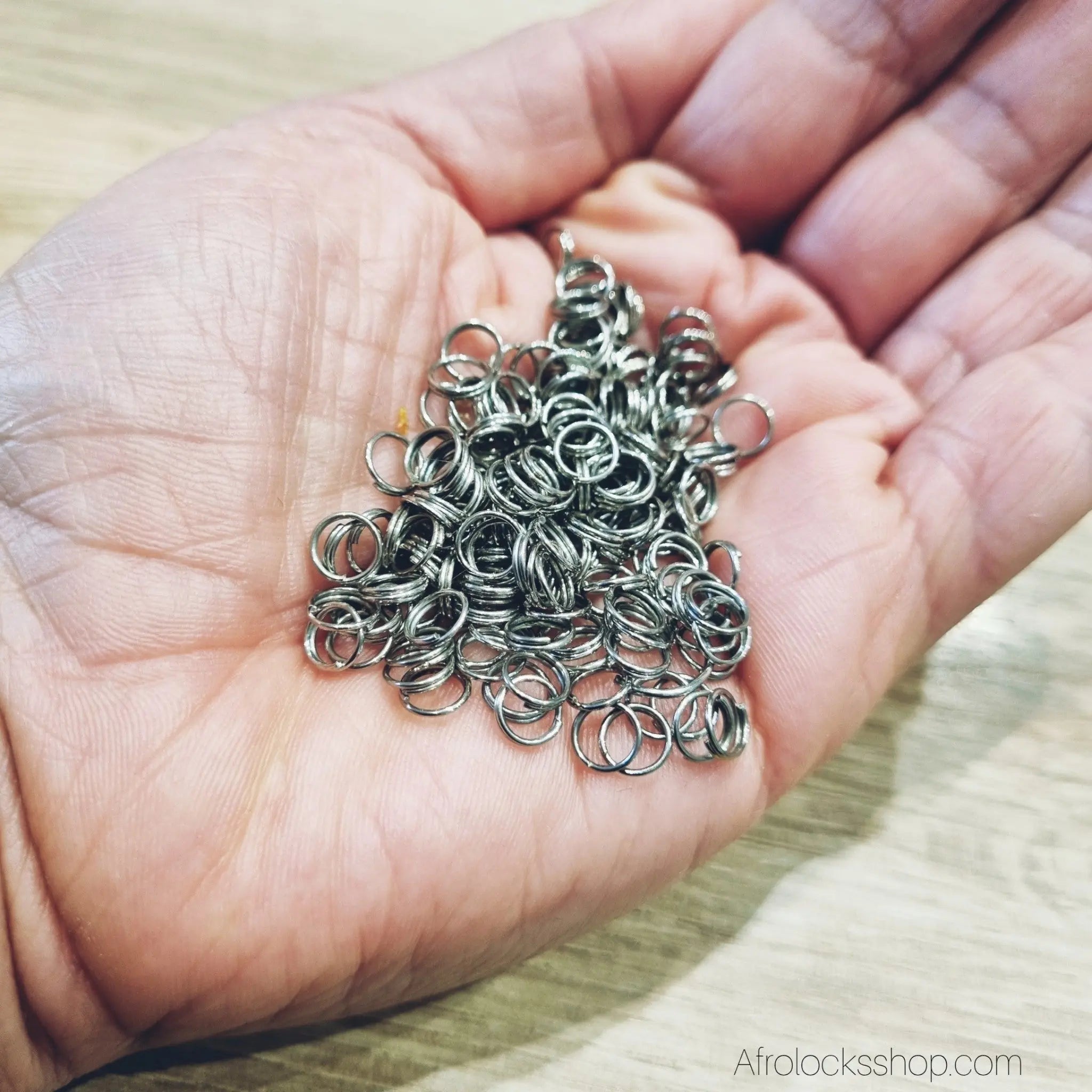 perles-bijoux-microlocks-anneaux - Afro Locks Shop