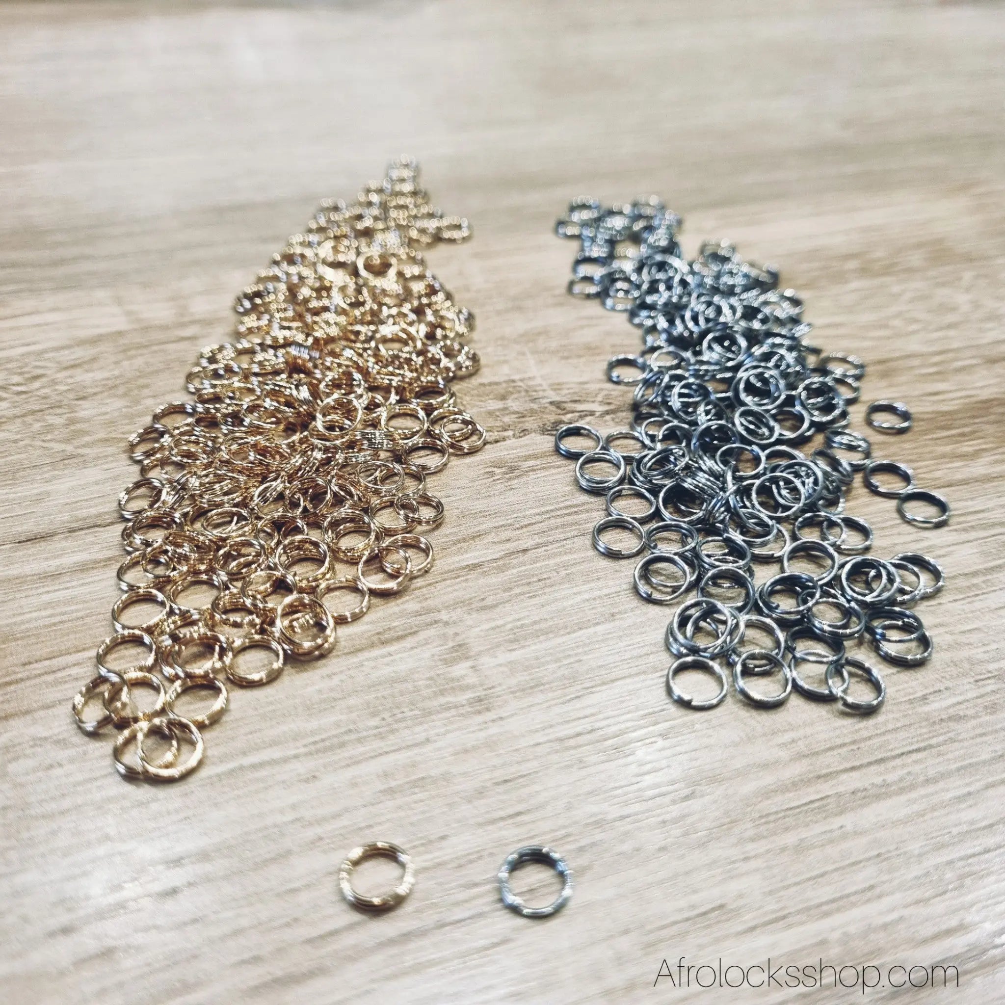 perles-bijoux-microlocks-sisterlocks-dore-argente-2 - Afro Locks Shop