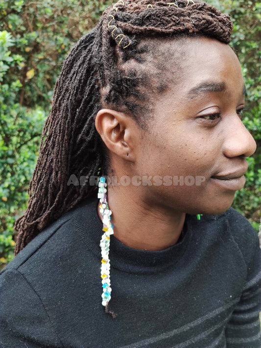 Diamond tape - ruban adhésif décoratif multicolore accessoire coiffure locs-SQ9777586