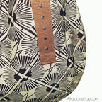 sac-bandouliere-noir-beige-rond - Afro Locks Shop