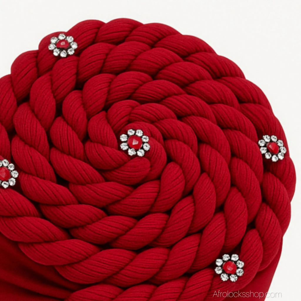 turban-sophistique-mariage - Afro Locks Shop